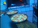 Vahe'nin Sofrası - Alabalıklı pizza yapımı