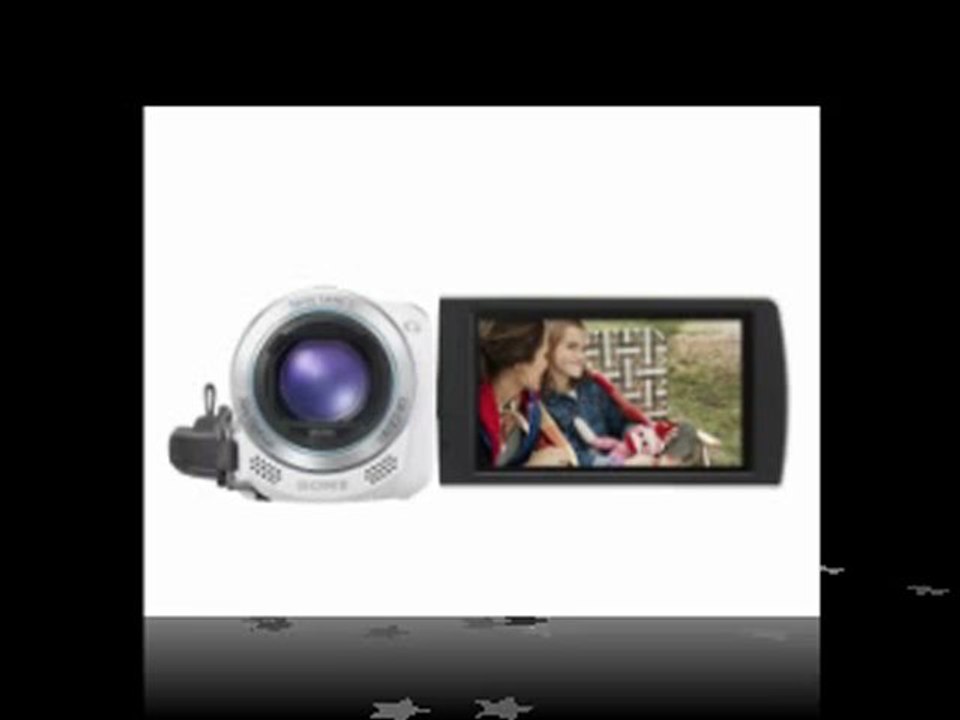 Sony HDR-CX260V HD Handycam 8.9 MP Camcorder with 30x Optical Zoom and 16 GB Embedded Memory (White)