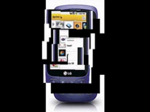 LG Optimus S Android Phone, Purple (Sprint)