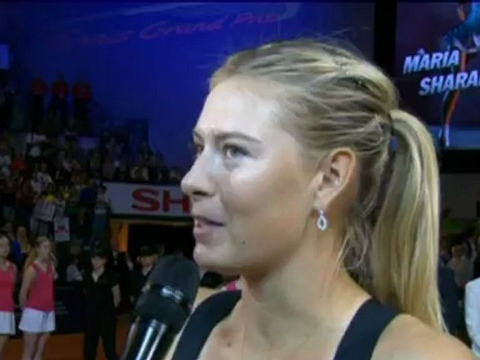 Stuttgart - Sharapova, campeona
