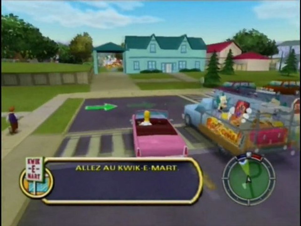 Ch'ti Gamer - [4] - The Simpson Hit & Run - PS2