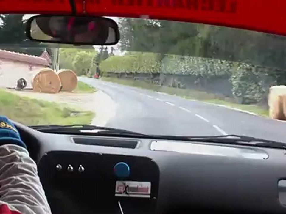 1ere montée de la Course de cote de la Choisille de Cédric Bouffeteau