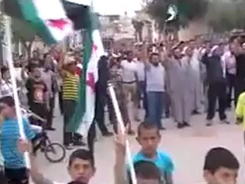 فري برس حلب تل رفعت مسرحية الذكرى السنوية لثورة تل رفعت 29 4 2012 ج2 Aleppo