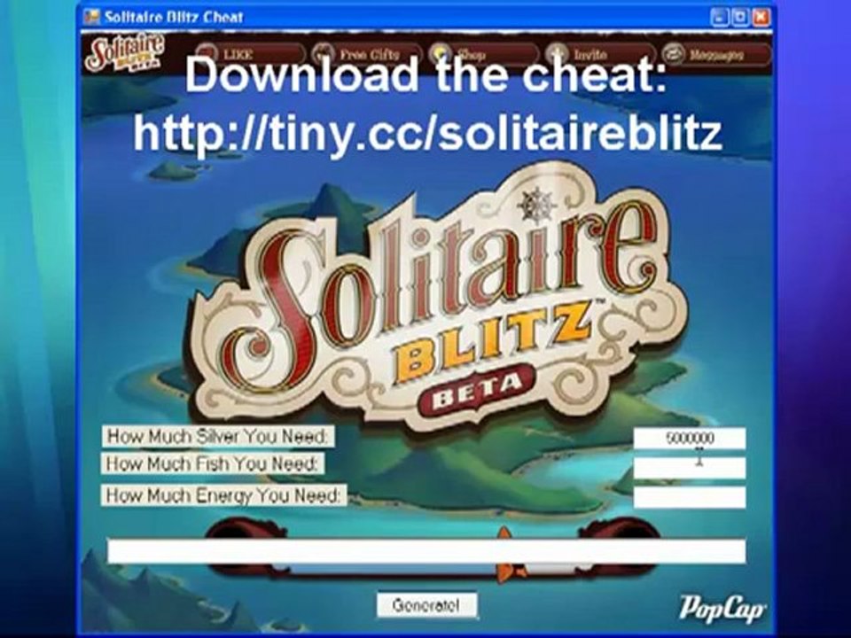 Solitaire Blitz Hack Cheat---FREE Download---May June 2012 Update