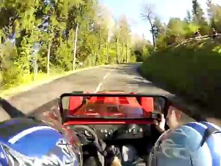Caterham 1° montée de Quintal 2012