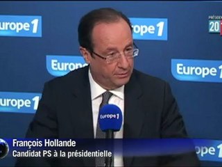 Mediapart: pour Hollande, "c'est à la justice d'être saisie"