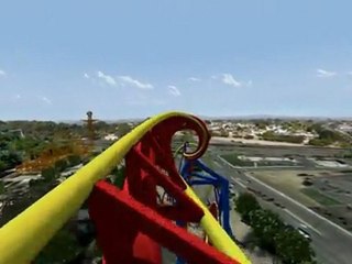 Le montage de Superman Ultimate Flight débute à Six Flags Discovery Kindom