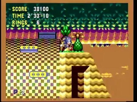 Classic Game Room : SONIC CD review for Sega CD