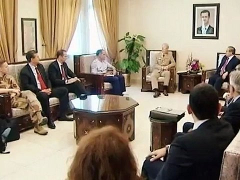 U.N. general meets Syrian officials