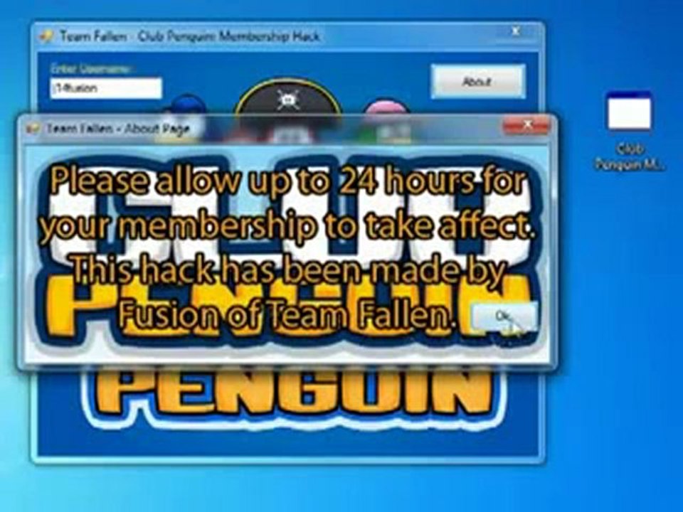 Club Penguin Membership Hack 2012 + Proof