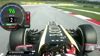 Malaysia Quali Onboard Kimi 1