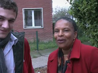 Porte à porte avec Christiane Taubira