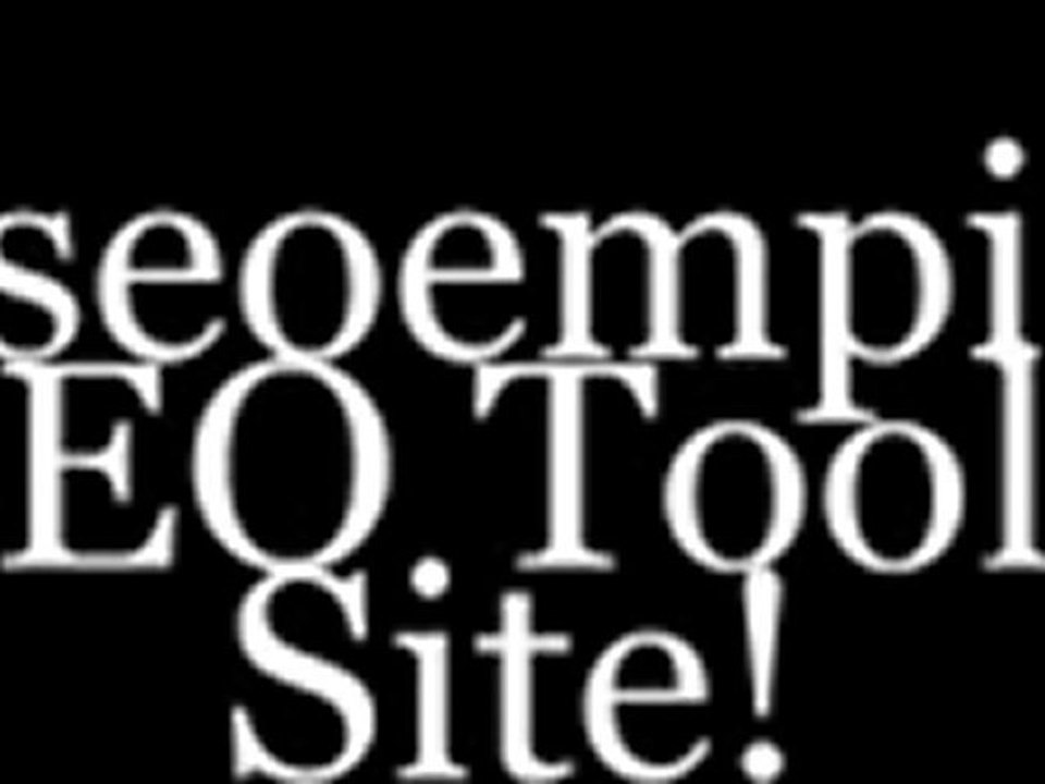 The Best Seo Tools Package Site Online! Affordable SEO Services Available Today!