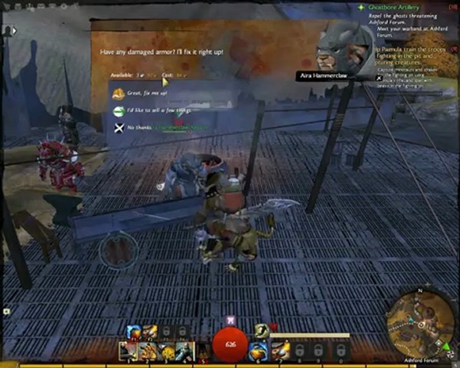Guild Wars 2 - beta - riparare l'armatura [HD 1080i - fluido]