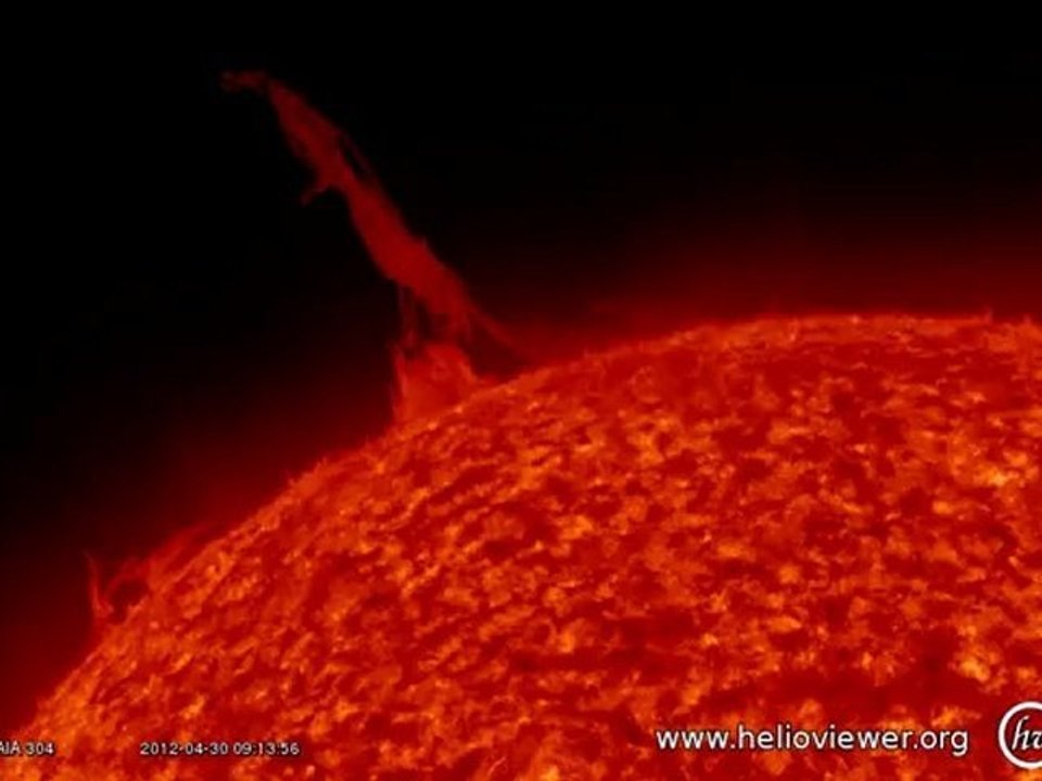 Eruption solaire 30 avril 2012 - 2