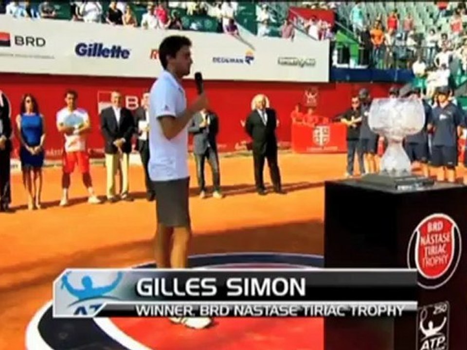ATP-Bukarest: Simon gewinnt zum 3. Mal