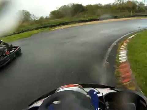 Karting Cabourg sous la pluie