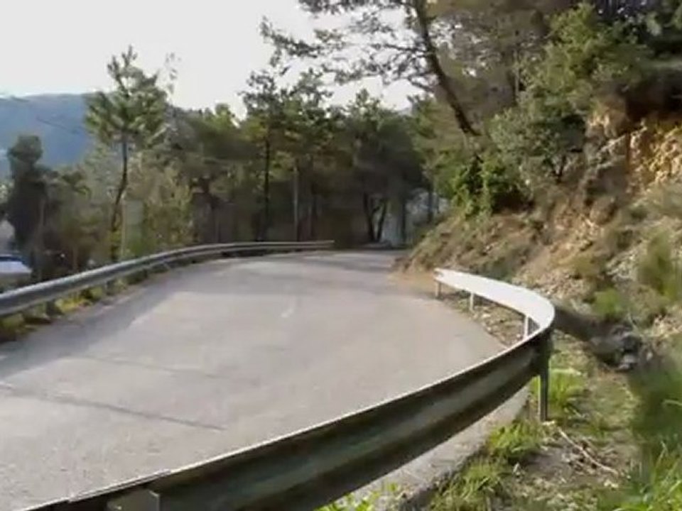 6e rallye St Laurent du Var 2012 ES3 Levens épingle1