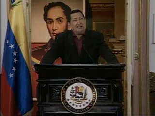 Entre lágrimas el Presidente Chávez se despide para volver a Cuba