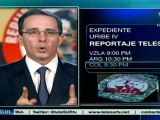 Expediente Uribe capítulo IV, hoy por teleSUR