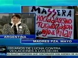 Las madres transformamos al dolor en lucha: Tati Almeida