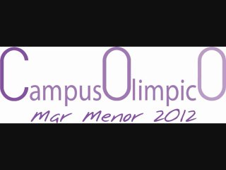 PRESENTACIÓN CAMPUS OLIMPICO MAR MENOR 2012