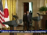 Obama, gêné, refuse de commenter l'évasion de Chen Guangcheng