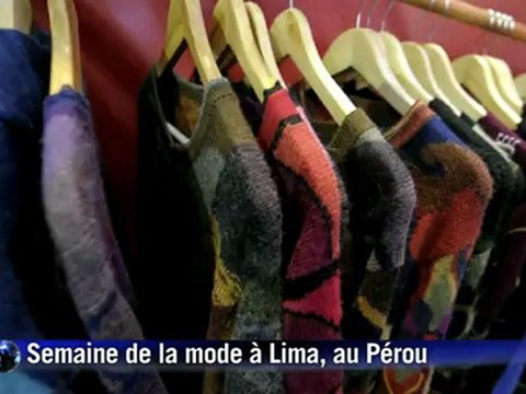 La mode péruvienne jette le poncho par-dessus bord