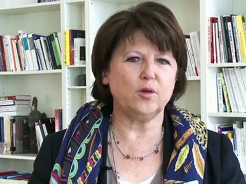 Martine Aubry soutient l'appel des féministes