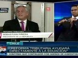 Gobierno chileno firma proyecto de Ley de Reforma Tributaria