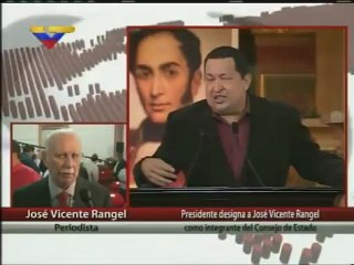 José Vicente Rangel "dispuesto a dar todo" tras su nombramiento en el Consejo de Estado
