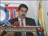Canciller Maduro confirma que con LOT se creará Fondo de Prestaciones Sociales