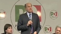 Bersani - Grillo lo vada a dire agli amministratori sotto minaccia (30.04.12)