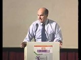 Bersani - La destra ci ha portato in questa situazione, adesso stiano zitti (30.04.12)