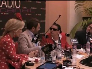 Carmen Lomana, en directo desde la feria