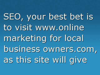 Exploring Small Businesses And SEO
