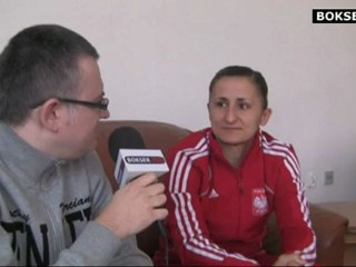 Karolina Graczyk na zgrupowaniu kadry przed MŚ w Chinach (Cetniewo, 23 kwietnia 2012)