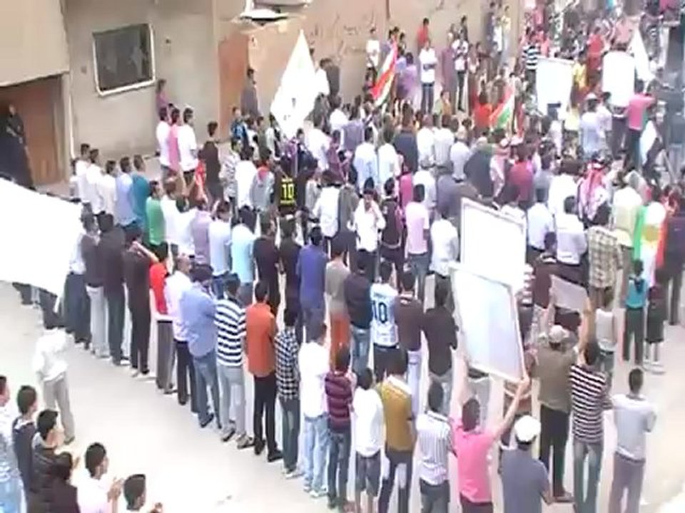 فري برس الحسكه الدرباسية الاثنين  الجيش الحرالله يحميه 30 4 2012 ج3 ALhasaka