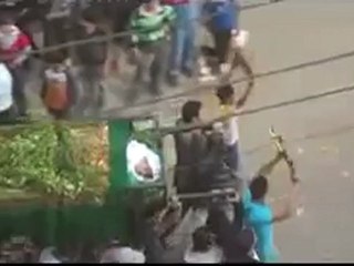 فري برس ريف دمشق تشييع الشهيد البطل عمار علاء الدين  زبداني 30 4 2012 ج4 Damascus
