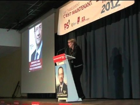 meeting PS à Avranches - discours de Marylise Lebranchu - 30 avril 2102