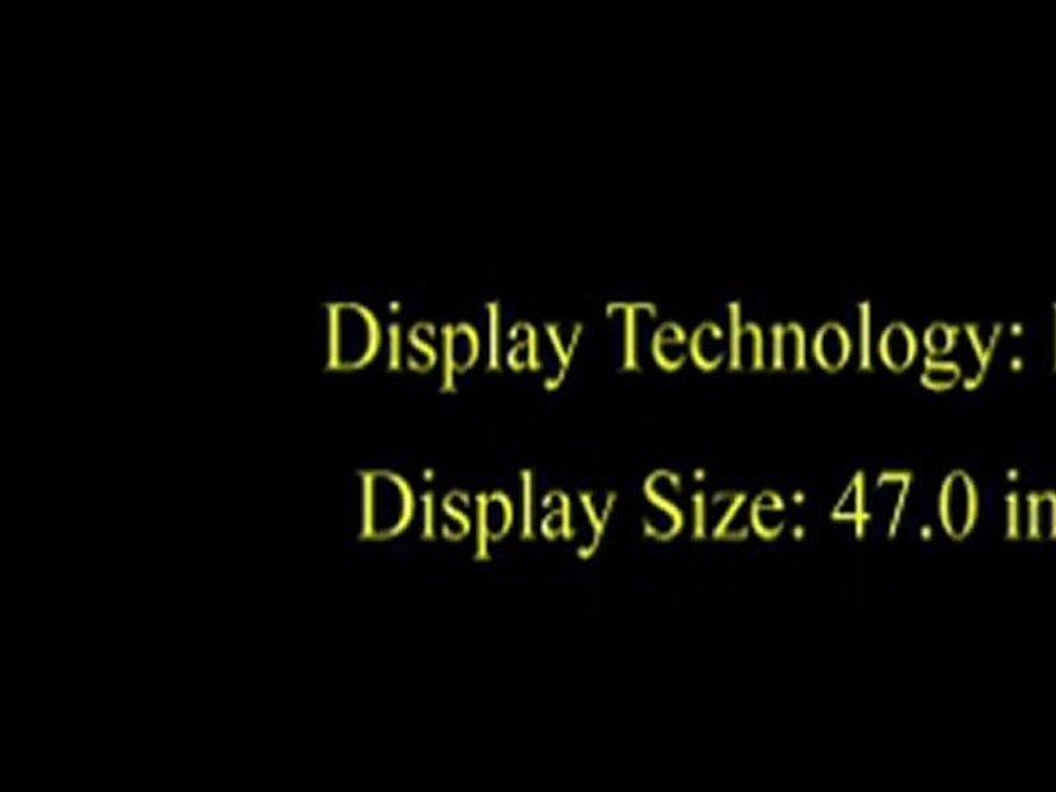 LG Infinia 47LV5500 47-Inch 1080p 120 Hz LED-LCD HDTV with Smart TV