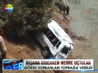 Adana'da nişana giderken nehre uçtular - 30 nisan 2012