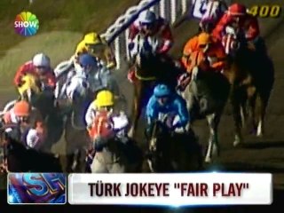 Türk Jokeye Fair Play ödülü - 30 nisan 2012