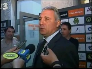 Христо Стоичков след мача на Литекс с Локомотив София