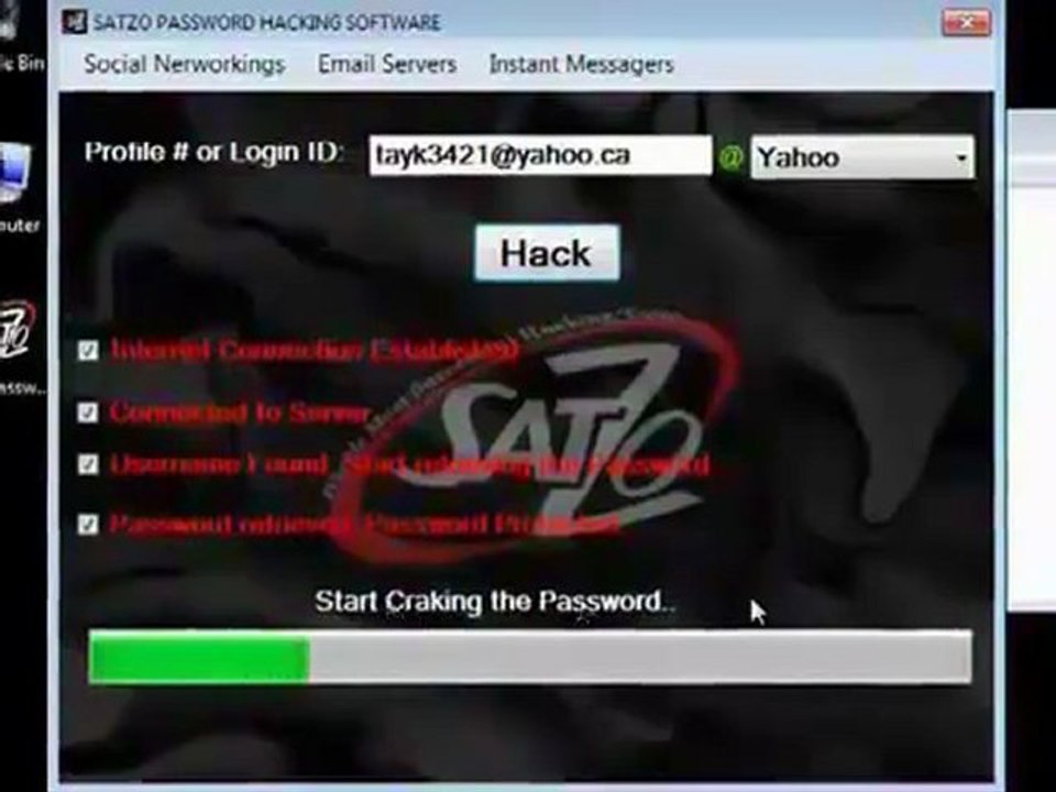 How To Hack Yahoo Accounts Password For Free 2012 (New!!)