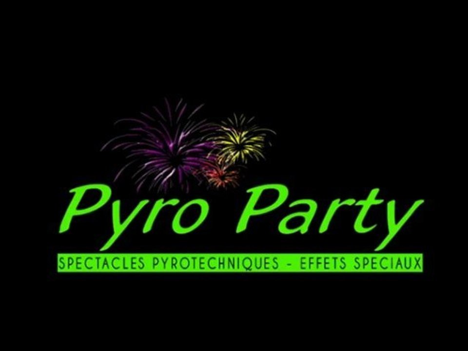 Cœurs avec différents effets pyrotechniques pour mariage avec Pyro Party