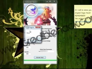 Crystal Saga Hack Cheat (FREE Download)◄███▓▒░░ May June 2012 Update
