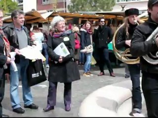 Arlette Zilberg 2012 :  appel à voter François Hollande