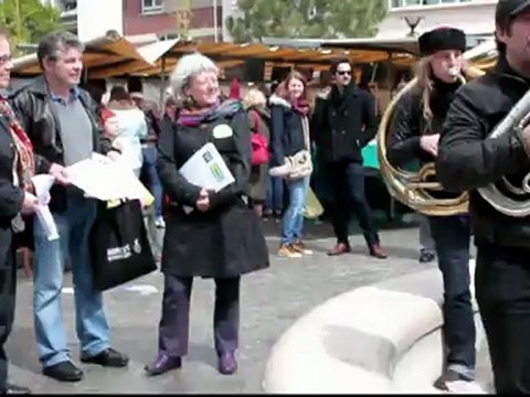 Arlette Zilberg 2012 : appel à voter François Hollande