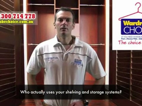 Who actually uses your shelving and storage systems?